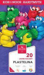 Plastelina KOH-I-NOOR 20 kolorów 400g