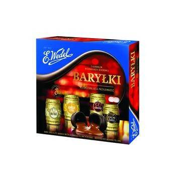 Czekoladki Baryłki 200g Wedel