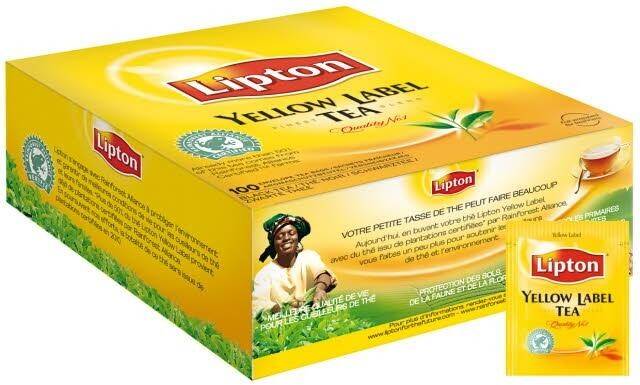 Herbata LIPTON Yellow Label (100 kopert)