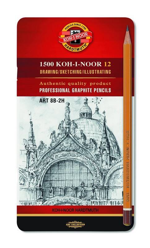 Ołówek KOH-I-NOOR zestaw 1502/II ART