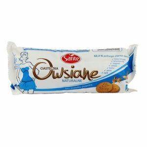 Ciasteczka owsiane Sante 138g naturalne