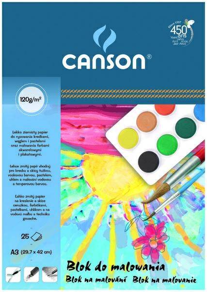 Blok rysynkowy i do malowania Canson