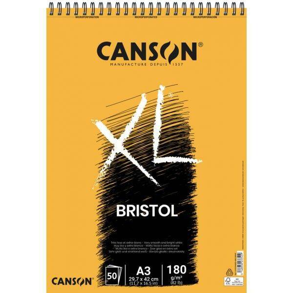 Blok szkicowy Canson XL Bristol A3