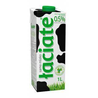 Mleko Łaciate UHT 0,5% 1L (Zdjęcie 1)