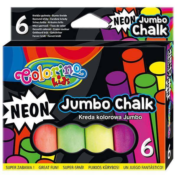 Kreda kolorowa Colorino JUMBO 6-kol