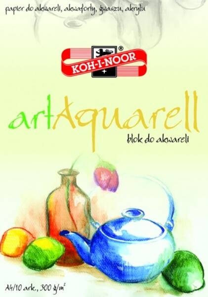 Blok akwarelowy Art Aquarell A4 10ark