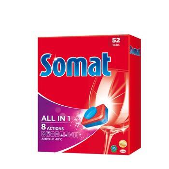 SOMAT tabletki All in One 48szt do zmywa