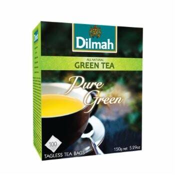 Herbata Dilmah Green Tea (100 torebek)