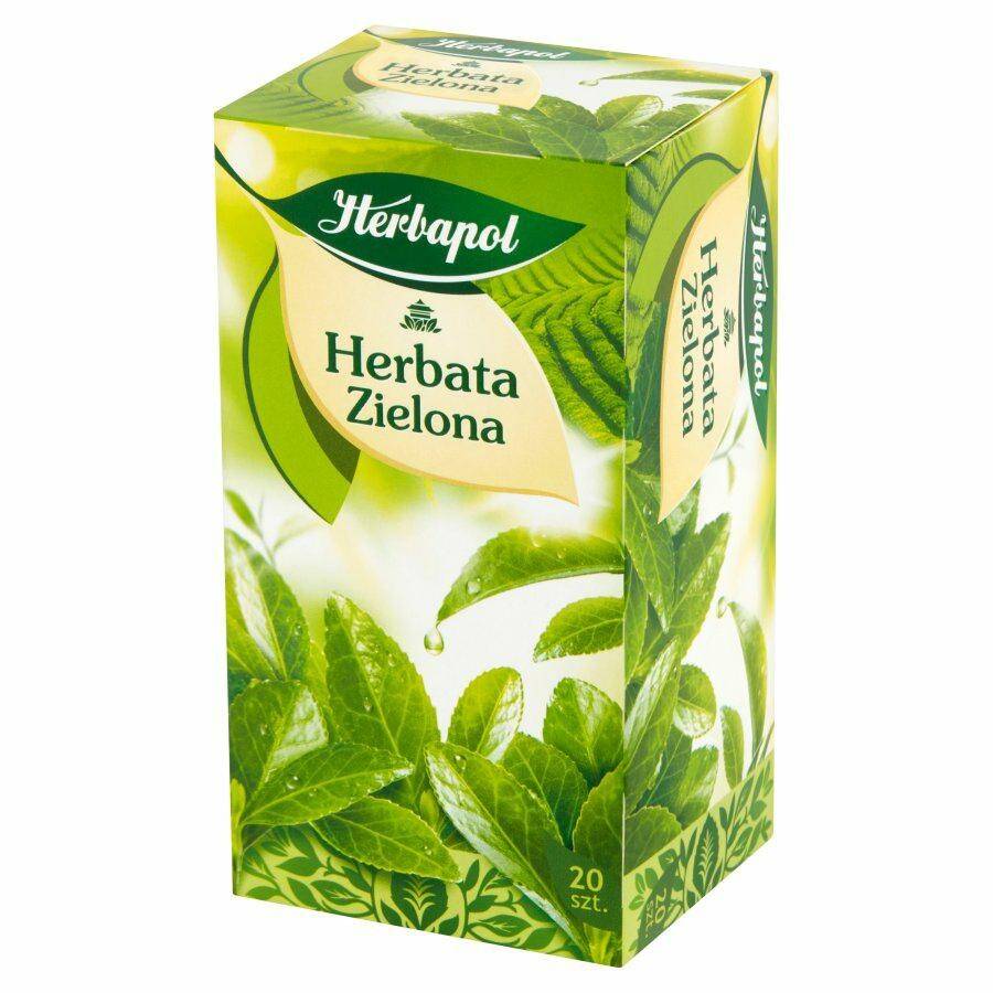 Herbata HERBAPOL zielona (20 torebek)