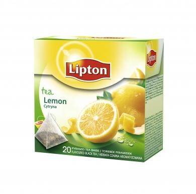 Herbata LIPTON Cytrynowa piramidka (20) (Zdjęcie 1)