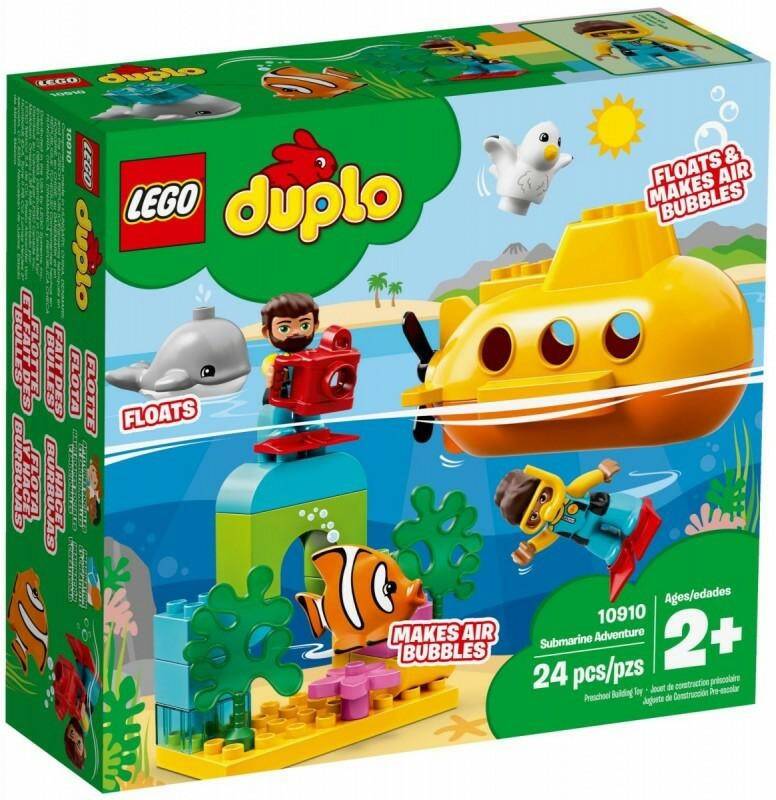 Lego Duplo klocki Przygoda w łodzi podwo