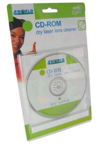 Płyta czyszcząca 4World napęd CD-ROM