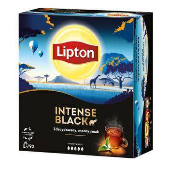 Herbata LIPTON Intense black (100)