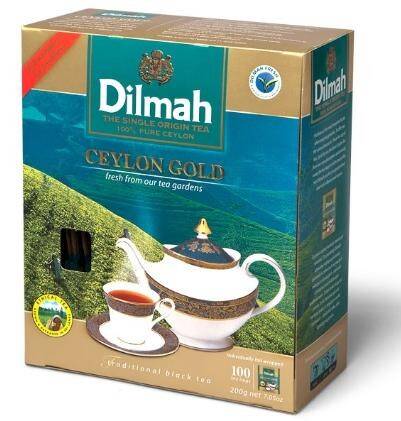 Herbata Dilmah Ceylon Gold (100) koperta