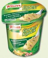 Knorr purre ziemniaczane z boczkiem i ce