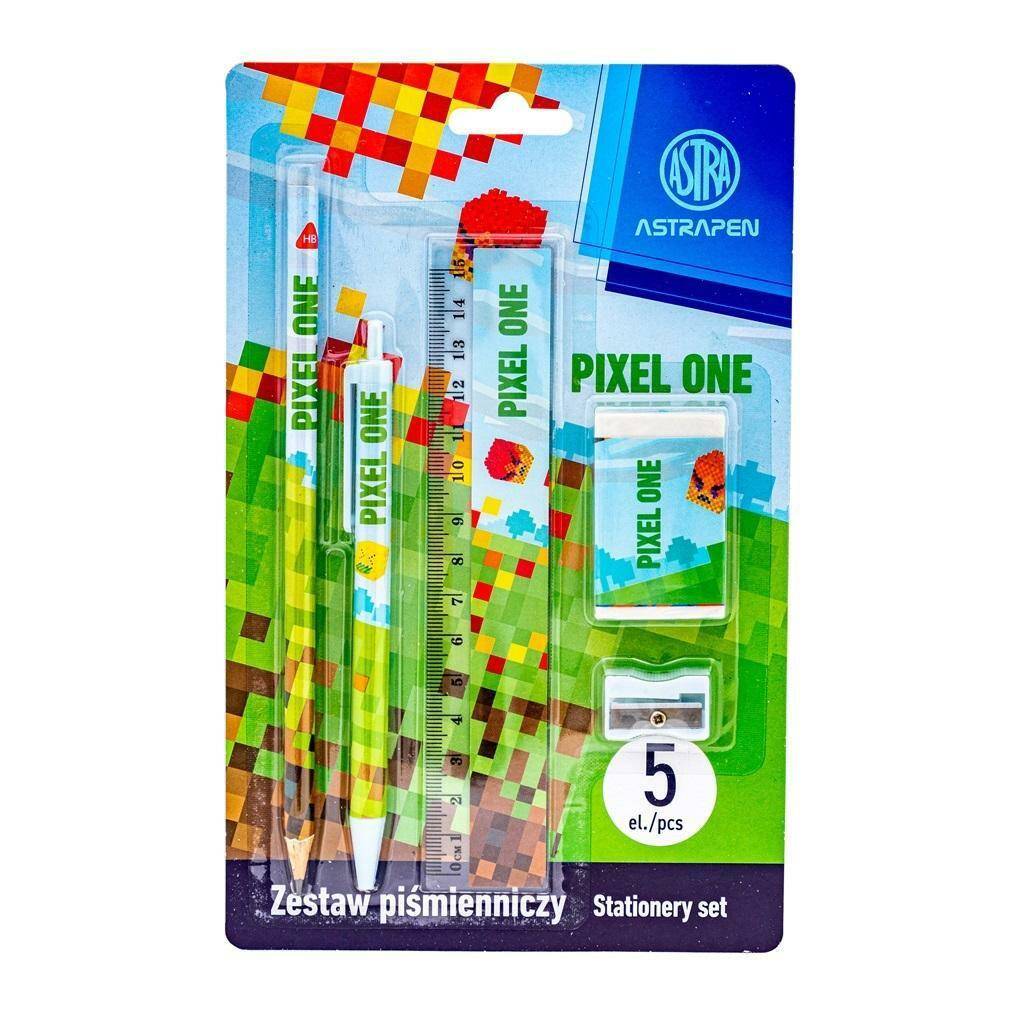 Zestaw ASTRA PIXEL ONE 5 przyborów 15228