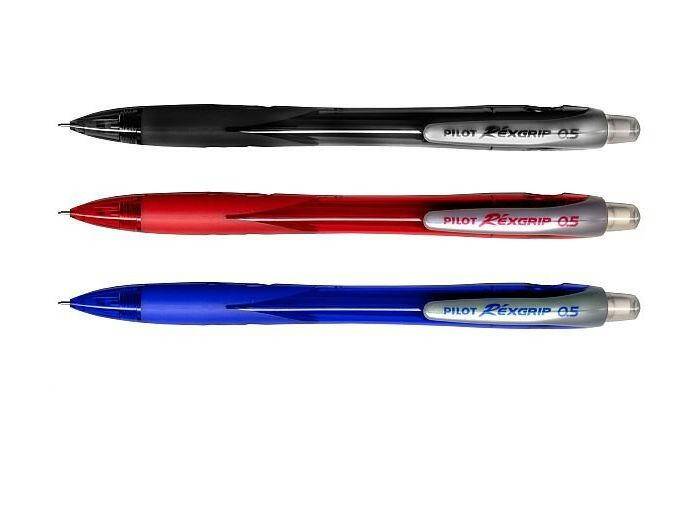 Ołówek automatyczny PILOT REXGRIP czarny