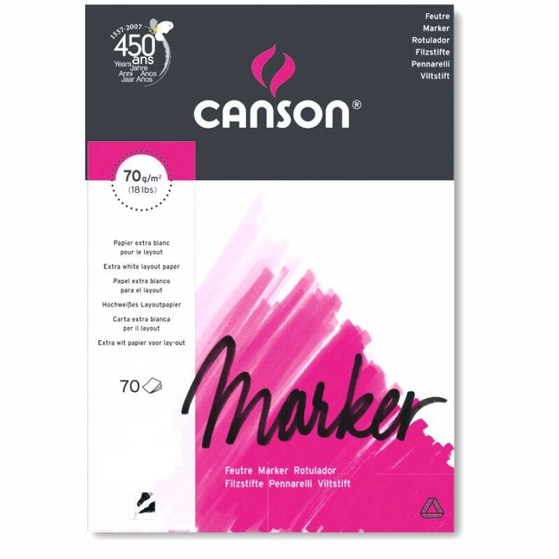 Blok szkicowy Canson Marker A4 72314