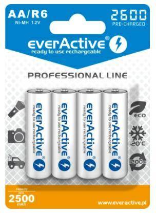 Akumulator EverActive AA 2500mAh 4szt