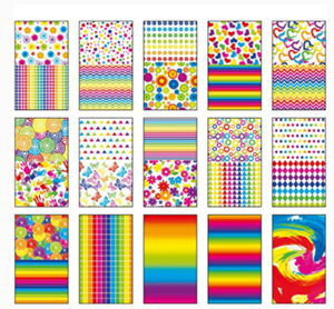 Blok Happy Color A4 z motywami Colors