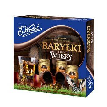 Czekoladki Baryłki Whisky 200g Wedel