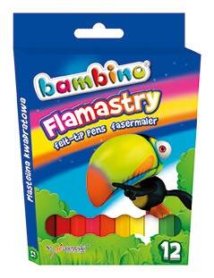 Flamastry Bambino 12 kol. 01604