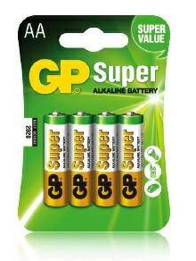 Bateria GP SUPER LR6/AA (4szt) 1,5V