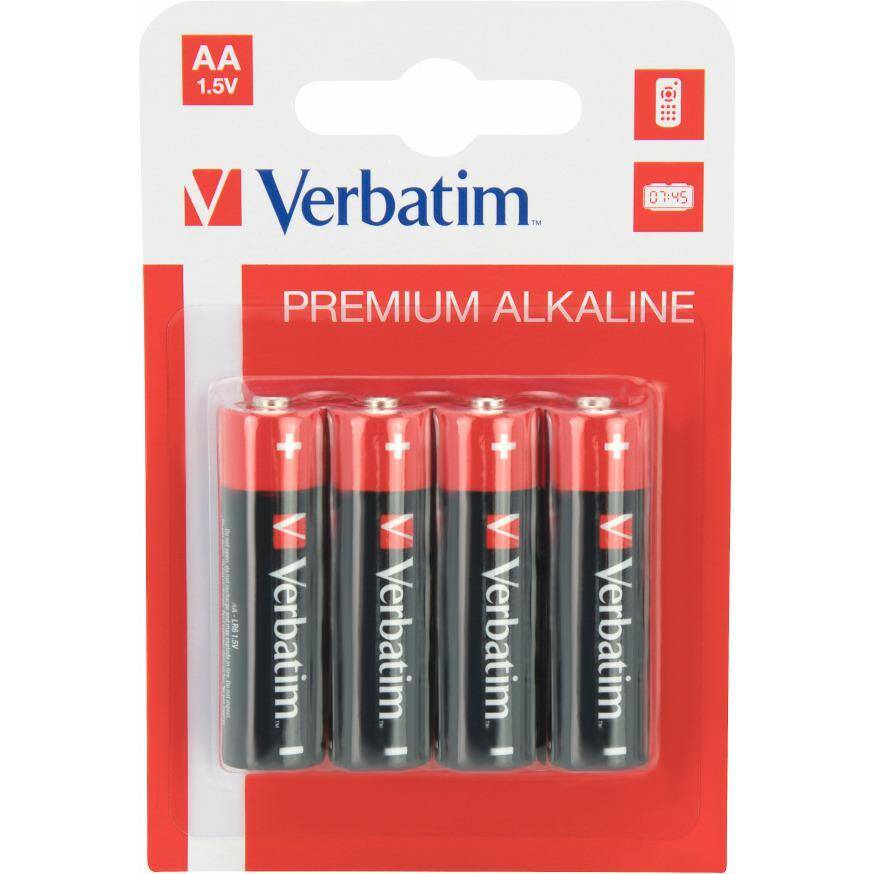 Bateria Verbatim LR6/AA (4szt) 1,5V
