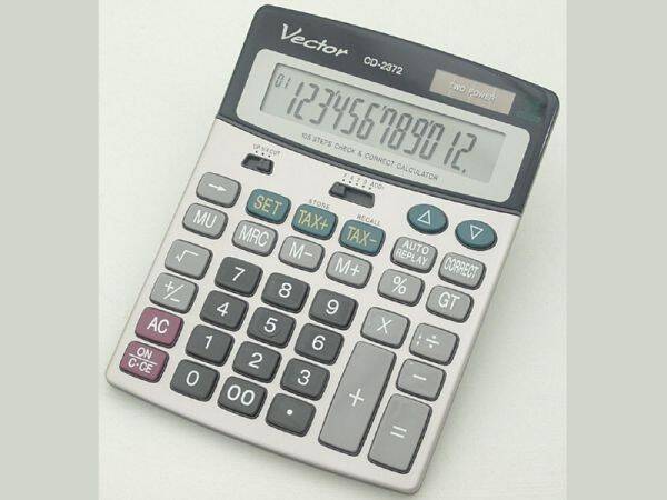 Kalkulator VECTOR CD-2372