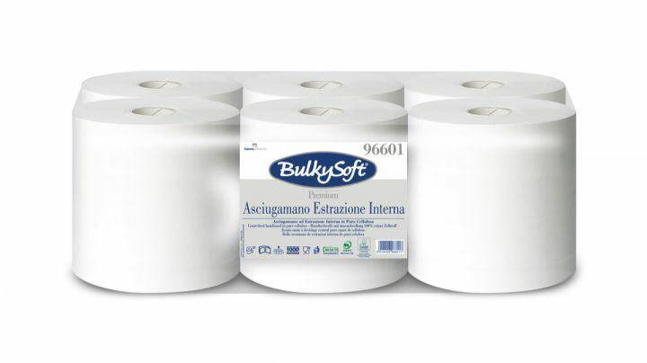 Ręczniki rola biały celuloza BulkySoft