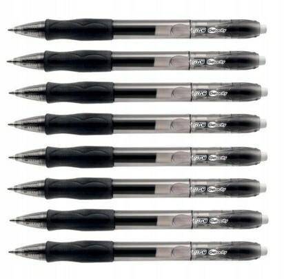 Długopis żelowy BIC Gel-ocity aut. 8 szt