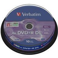 Dysk DVD+R VERBATIM 8,5GB X8  10szt Doub