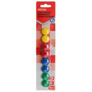 Magnesy do tablic 20mm 8szt. Office Prod