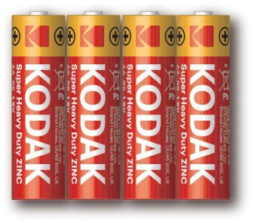 KODAK baterie AA R06 1.5V 4szt