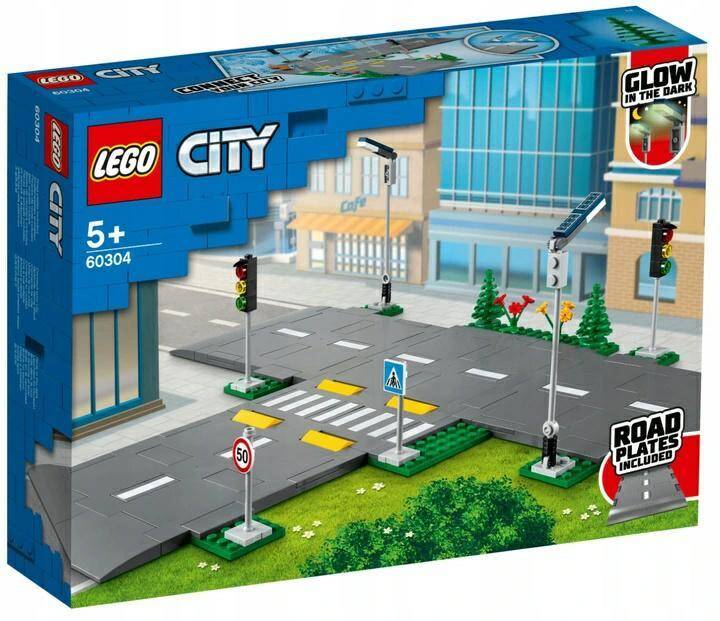 LEGO CITY 60304 płyty drogowe