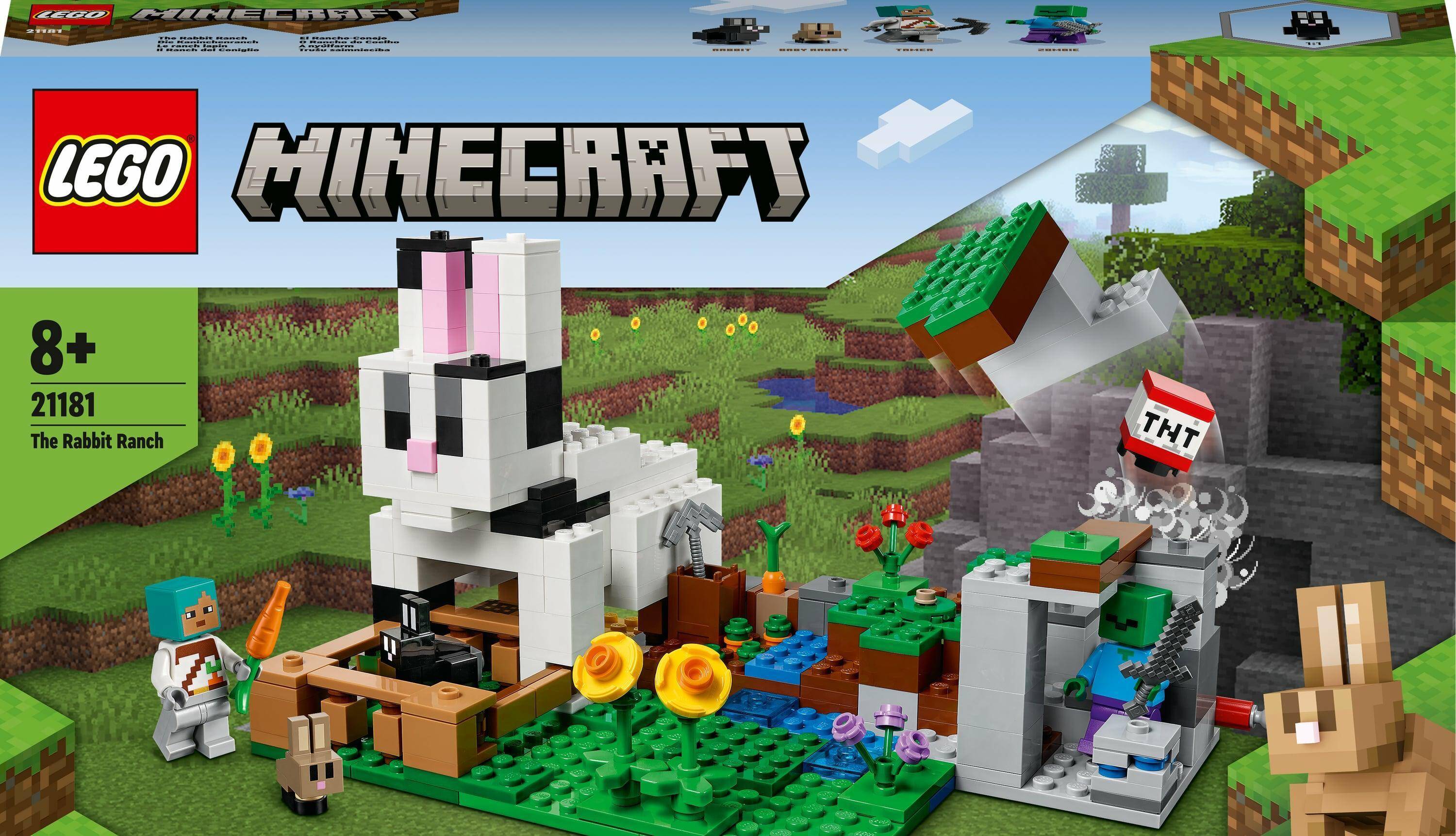 LEGO MINECRAFT królicza farma 21181
