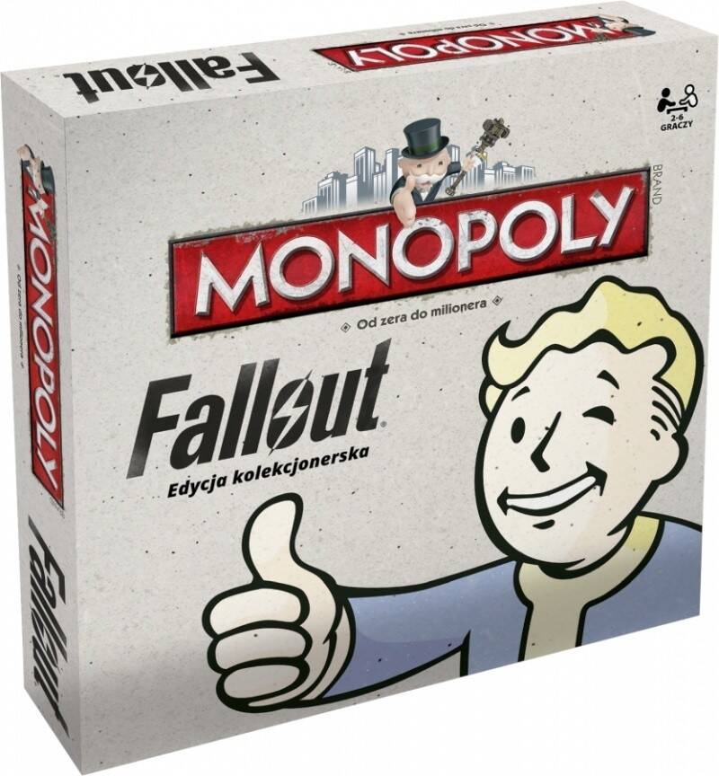 HASBRO gra monopoly fallout (Zdjęcie 1)