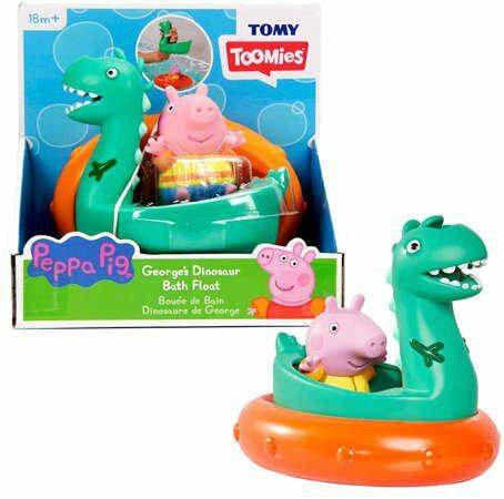 TOMY świnka Peppa i dinozaur do wody