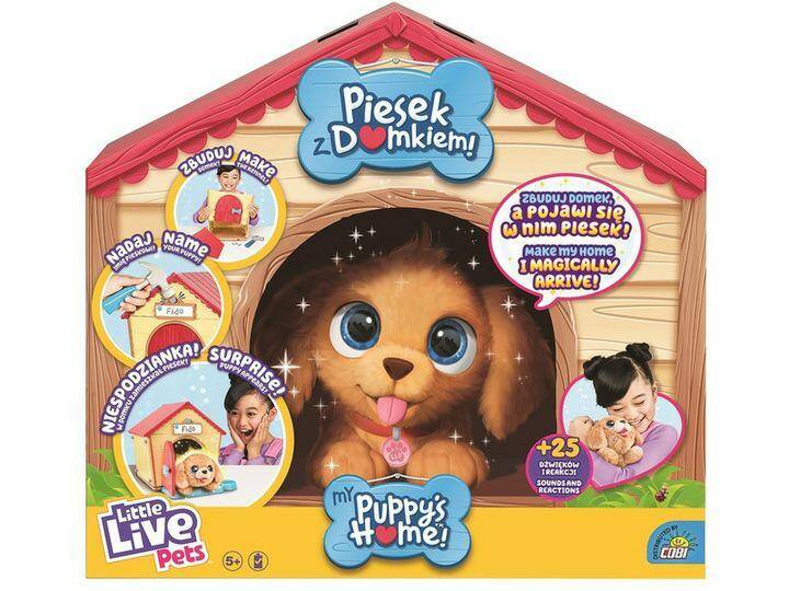 COBI little live pets piesek z domkiem