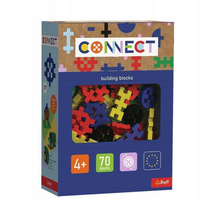 TREFL Connect klocki basic boy 70