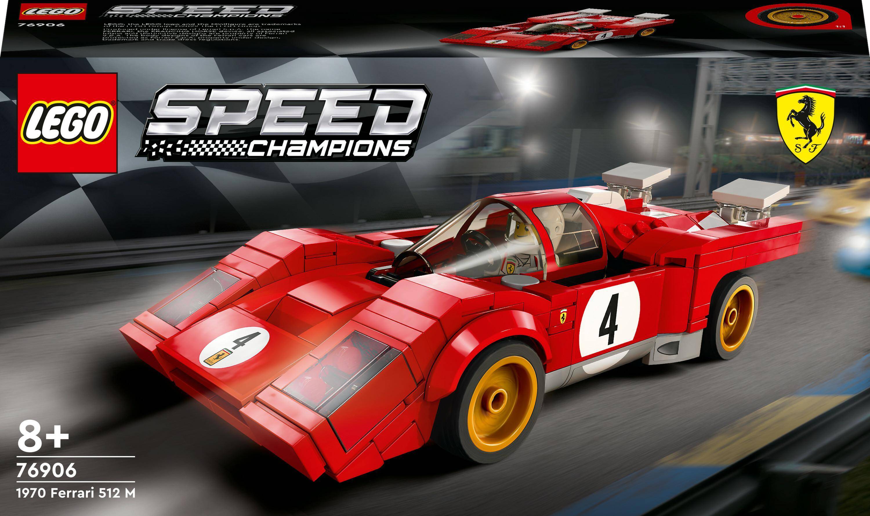 LEGO SPEED CHAMPIONS 76906 Ferrari 512M