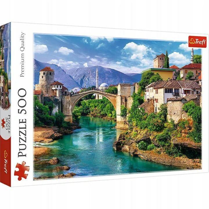 TREFL puzzle Stary Most w Mostarze 500