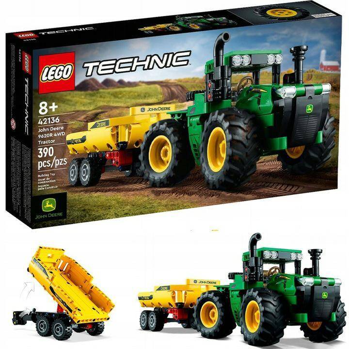 LEGO TECHNIC 42136 Traktor John Deere