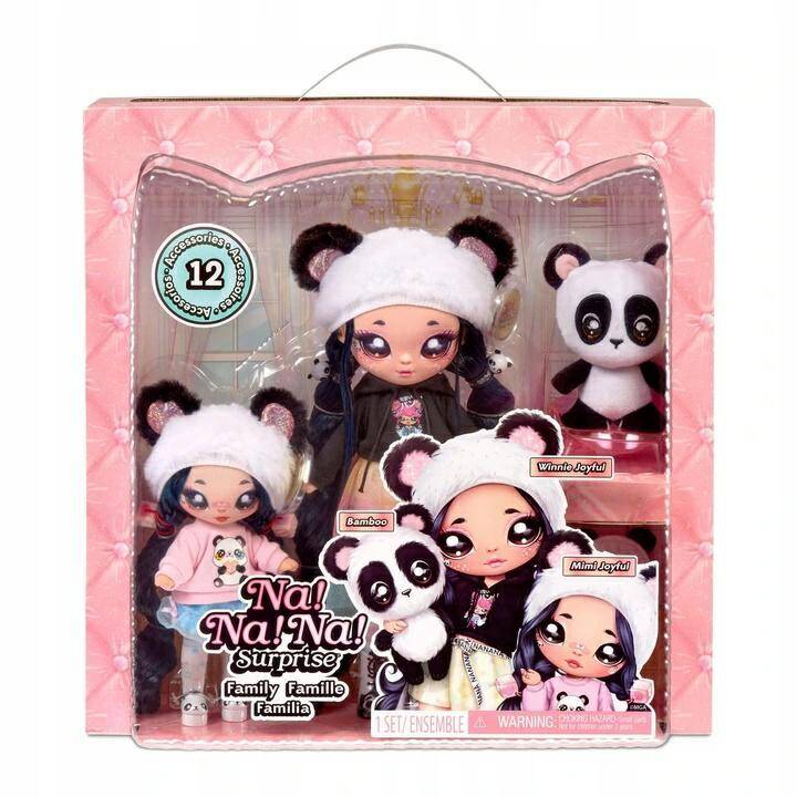 NA!NA!NA!Surprise family panda lalki