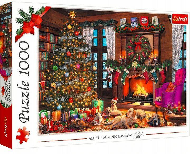 TREFL puzzle 1000 elementów Idą Święta