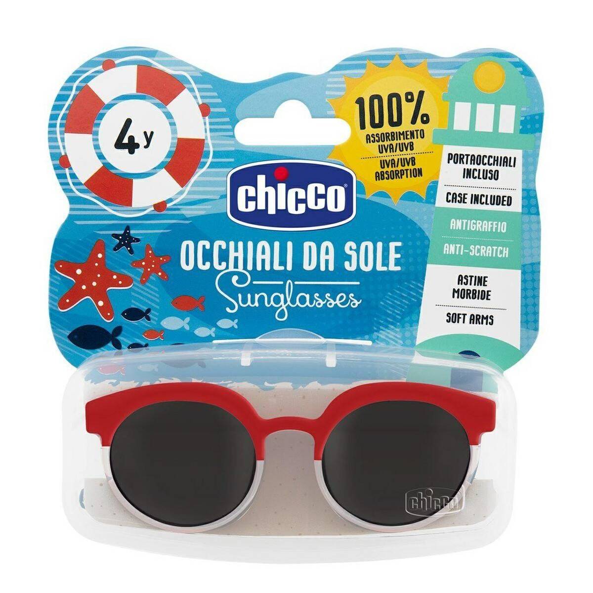 CHICCO okulary przeciwsłoneczne 4+ boy