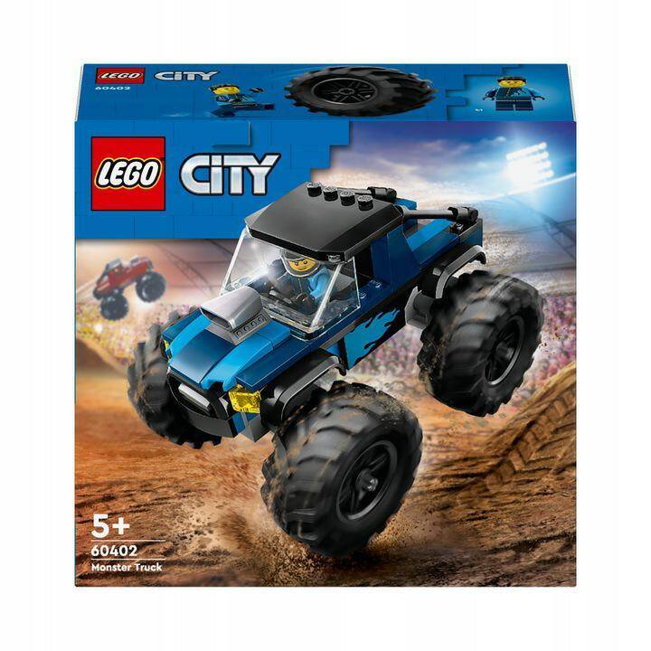 LEGO CITY 60402 niebieski monster truck