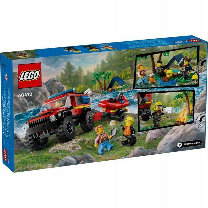 LEGO CITY 60412 terenowy wóz strażacki