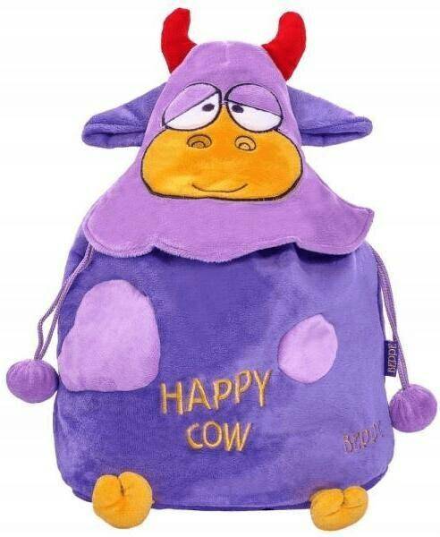 HAPPY COW Plecak Krowa Fioletowy