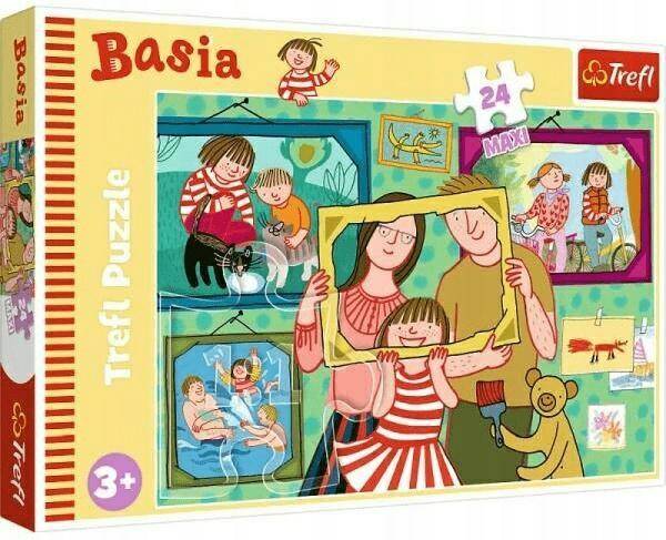 TREFL puzzle Basia i jej dzień